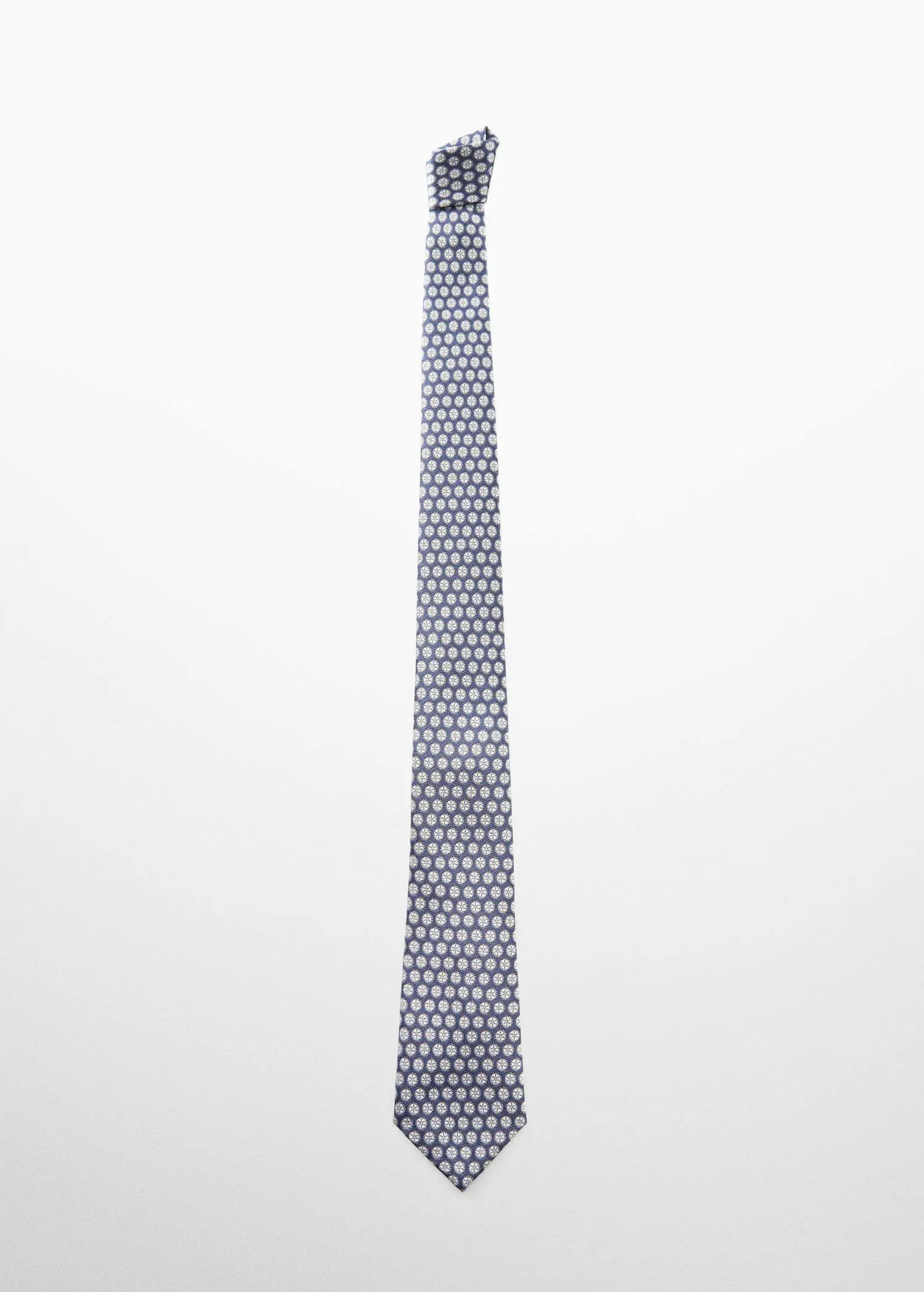 Mango Cravată imprimeu geometric. 1