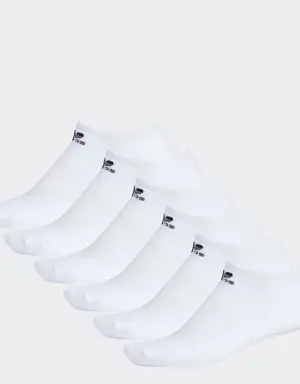 Adidas Trefoil No-Show Socks 6 pairs