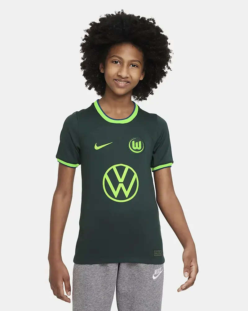 Nike VfL Wolfsburg 2022/23 Stadyum Deplasman. 1