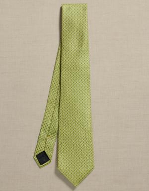 Pisolino Italian Silk Tie yellow