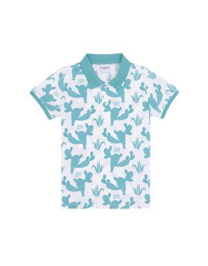 Erkek Çocuk Mint Polo Yaka T-Shirt