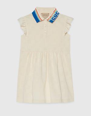 Children's GG cotton dress