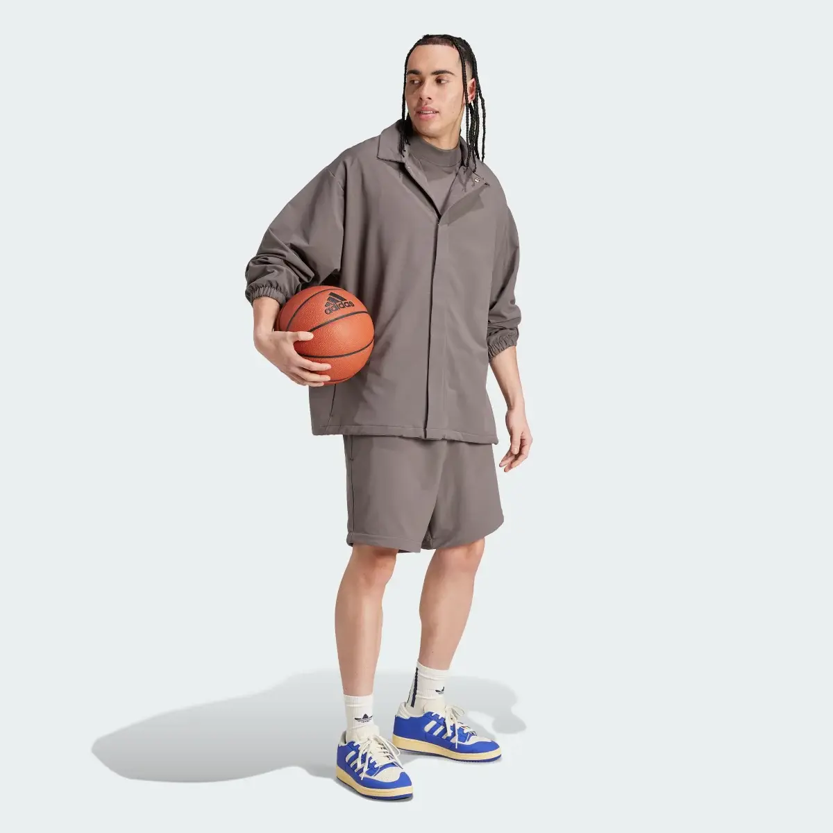 Adidas Chamarra de Entrenador adidas Basketball. 3