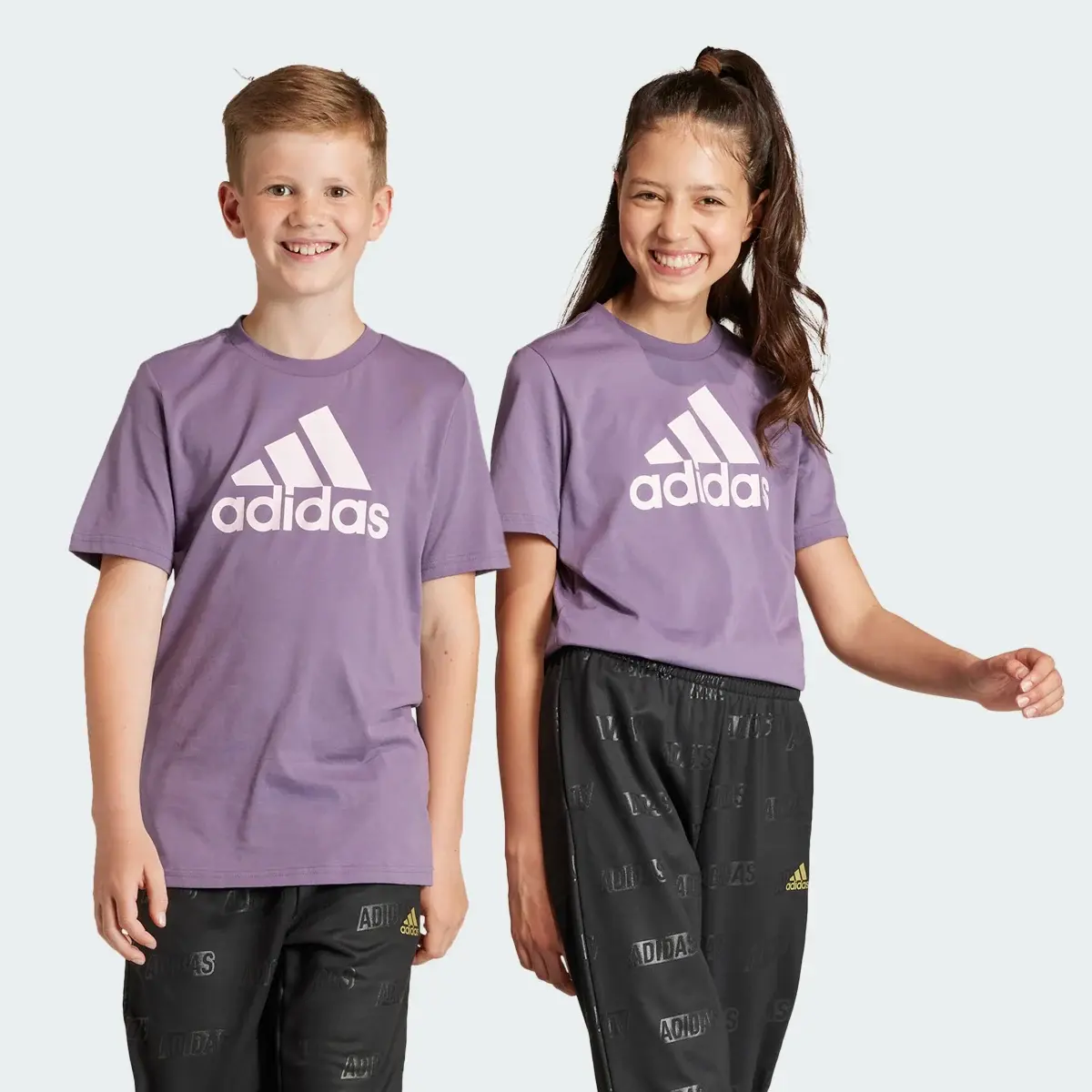 Adidas Essentials Big Logo Cotton Tee. 1