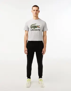 Men's Lacoste Slim Fit Organic Cotton Fleece Jogger Trackpants