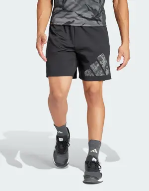 Workout Logo Knit Shorts