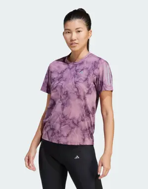 Playera Own the Run Estampada