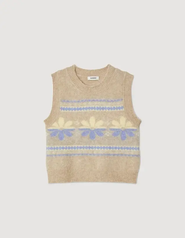 Sandro Sleeveless sweater. 2