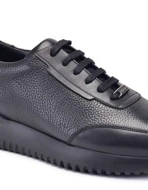 Nevzat Onay Siyah Bağcıklı Sneaker Erkek Ayakkabı -12416-. 3 Nevzat Onay Siyah Bağcıklı Sneaker Erkek Ayakkabı -12416-. 3