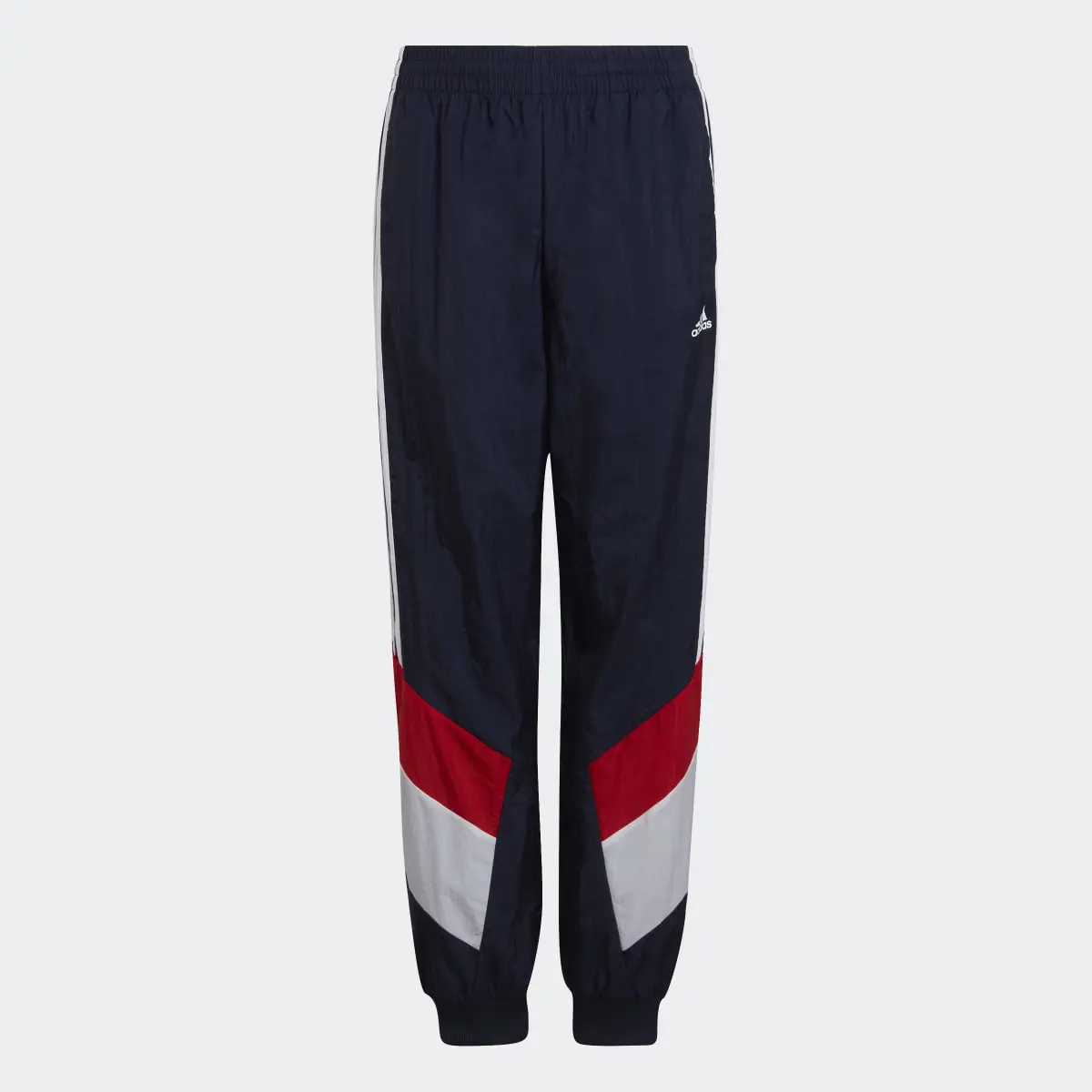 Adidas Colorblock Woven Tracksuit Bottoms. 1