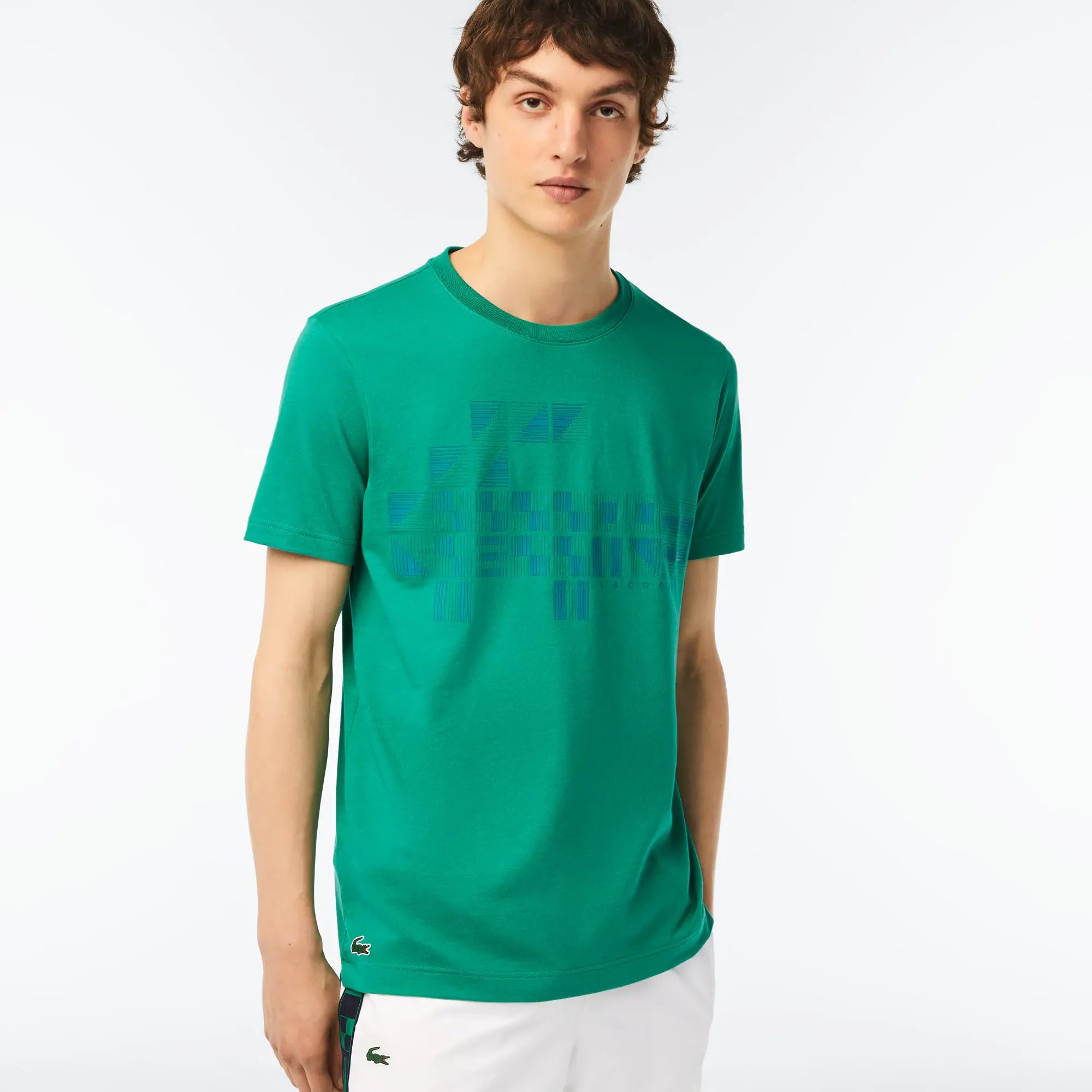 Lacoste Men's SPORT x Novak Djokovic Printed T-Shirt. 1