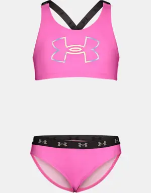 Girls' UA Two-Piece Racer Bikini