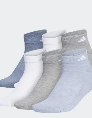Adidas Athletic Cushioned 6-Pack Low-Cut Socks