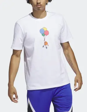 Playera Estampada Lil' Stripe Basketball