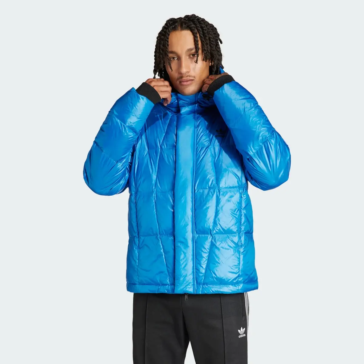 Adidas Lightweight Down Puffer Jacket. 2