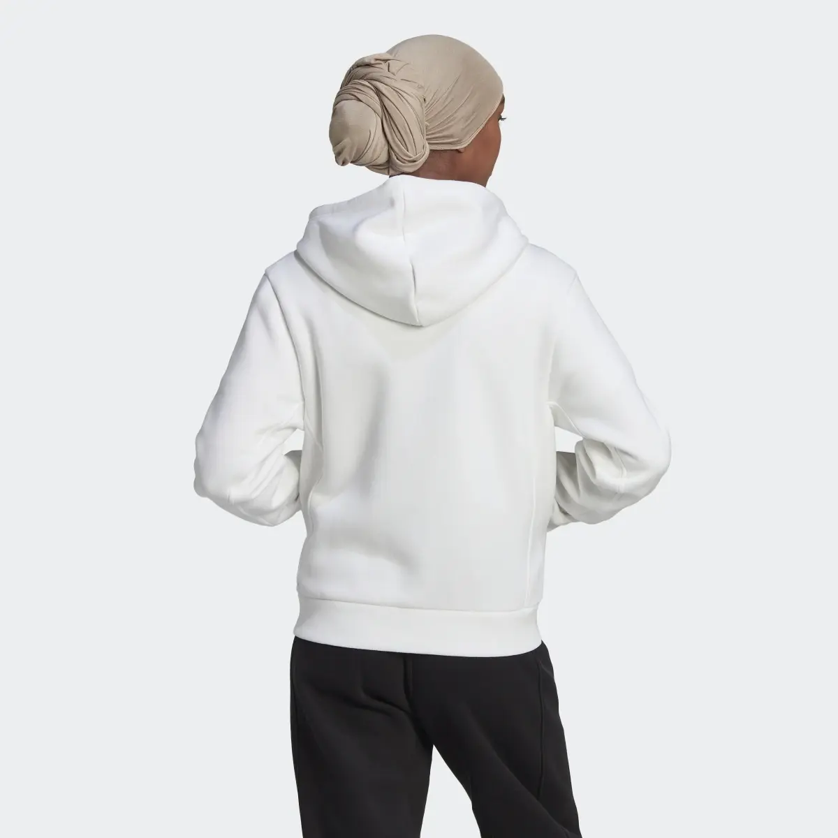 Adidas ALL SZN Fleece Full-Zip Hoodie. 3