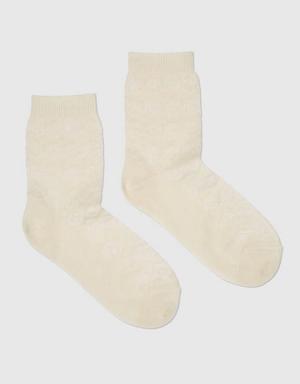 Children's cotton silk socks