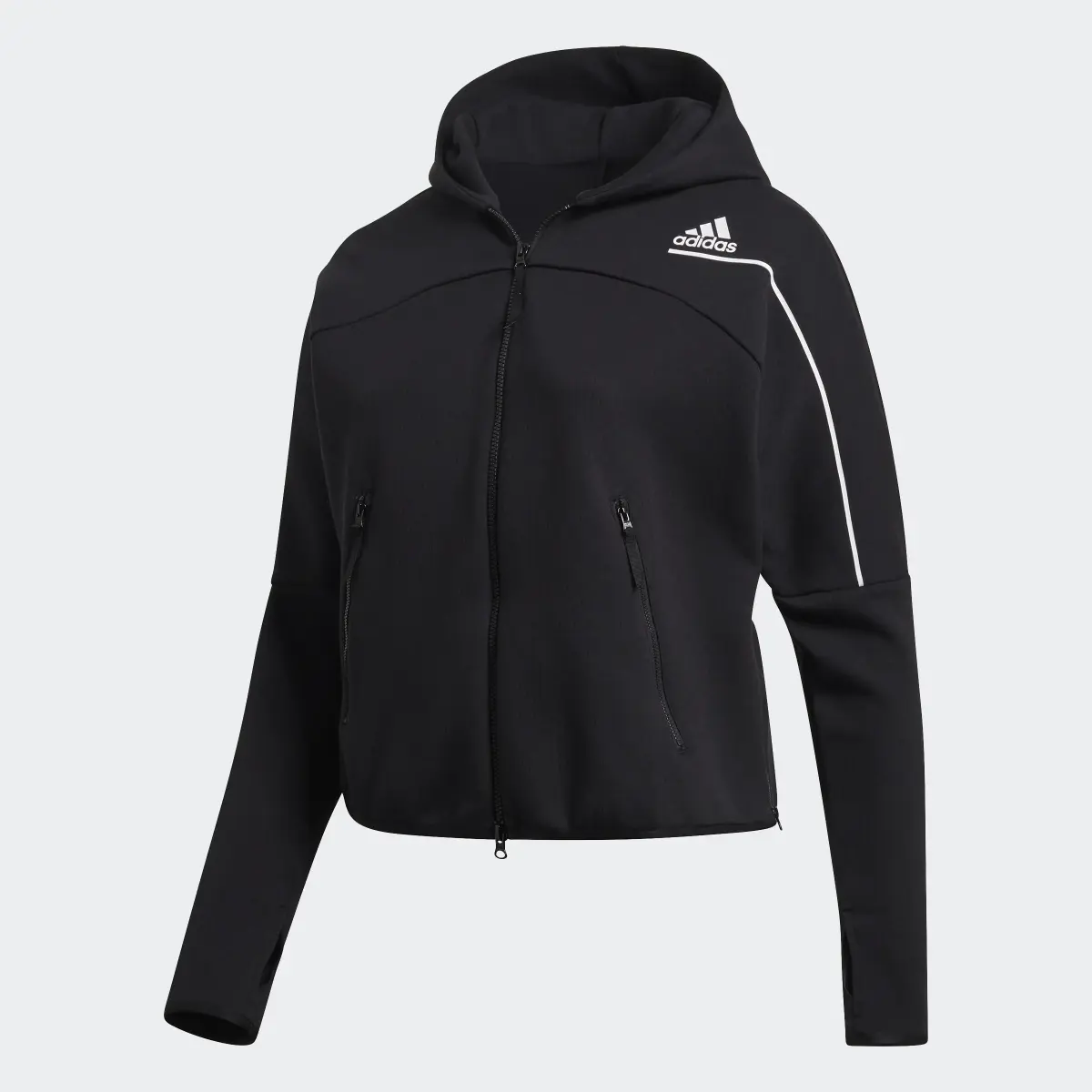 Adidas Z.N.E. Hoodie (Plus Size). 1