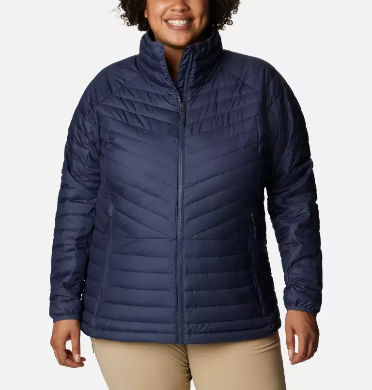 Columbia Women's Powder Lite™ II Full Zip Insulated Jacket - Plus Size. 2
