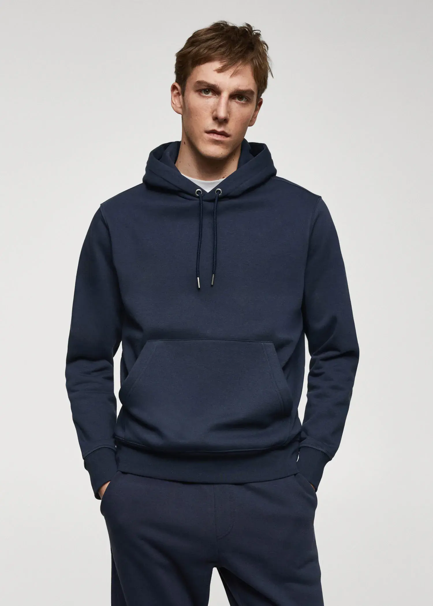 Mango Kangaroo hooded cotton sweatshirt. 1