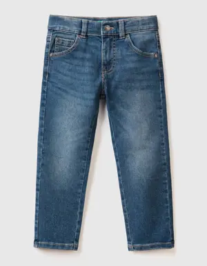 vintage look skinny fit jeans