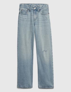 Gap Kids Organic Cotton '90s Loose Jeans blue