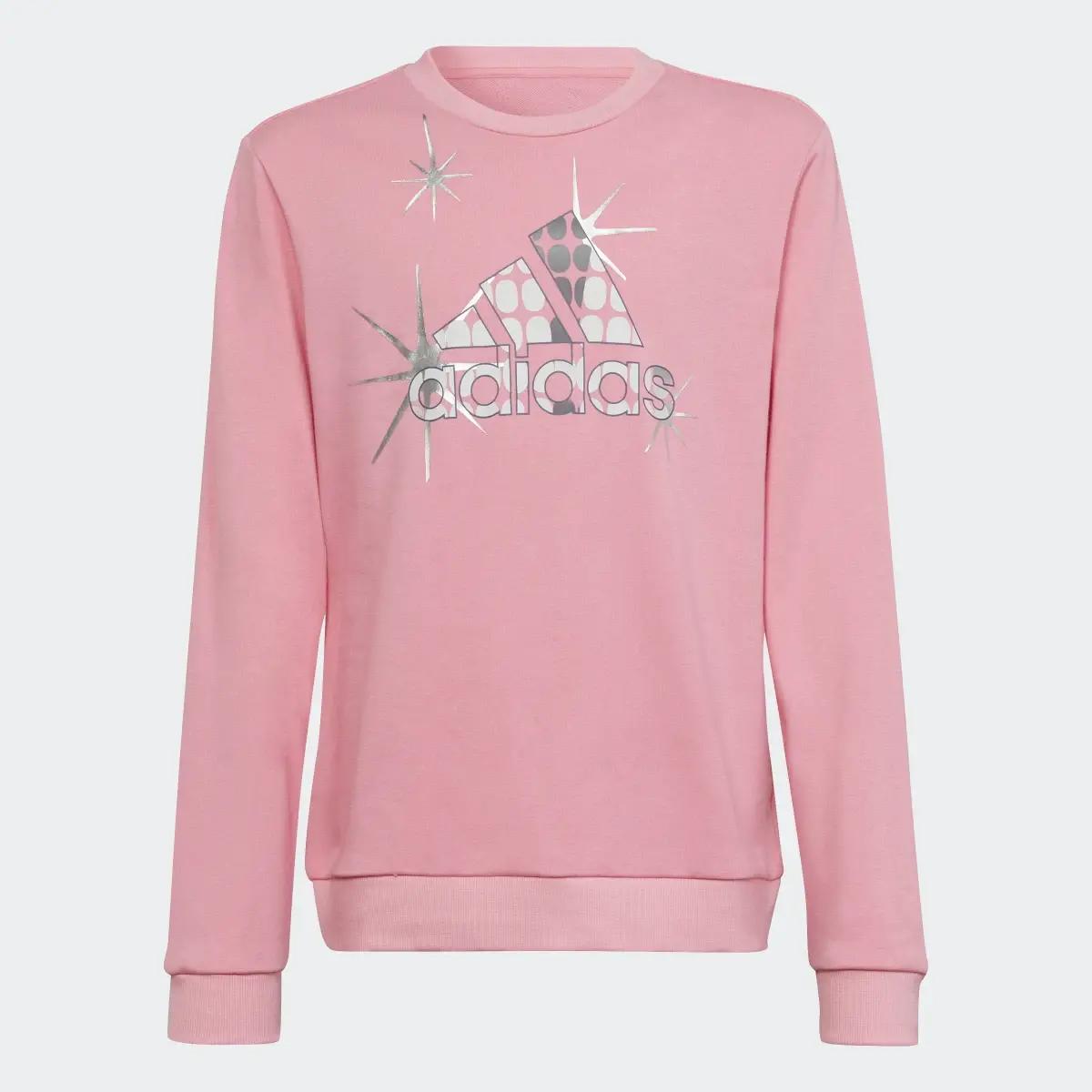 Adidas Sweat-shirt en coton coupe standard Dance. 1