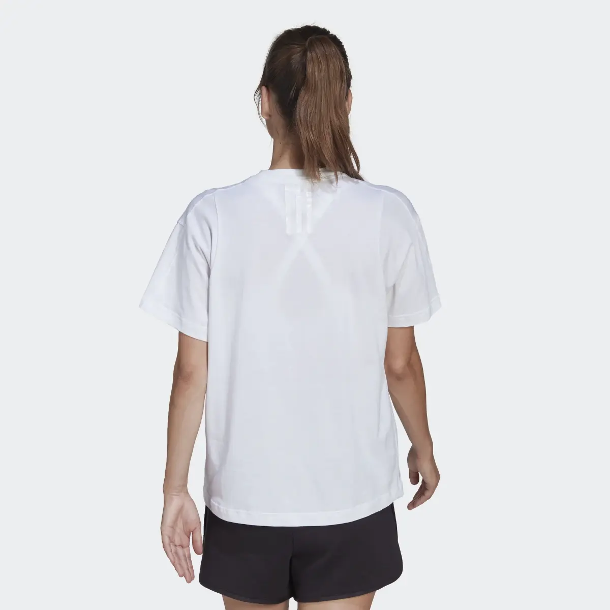 Adidas x Karlie Kloss Crop T-Shirt. 3