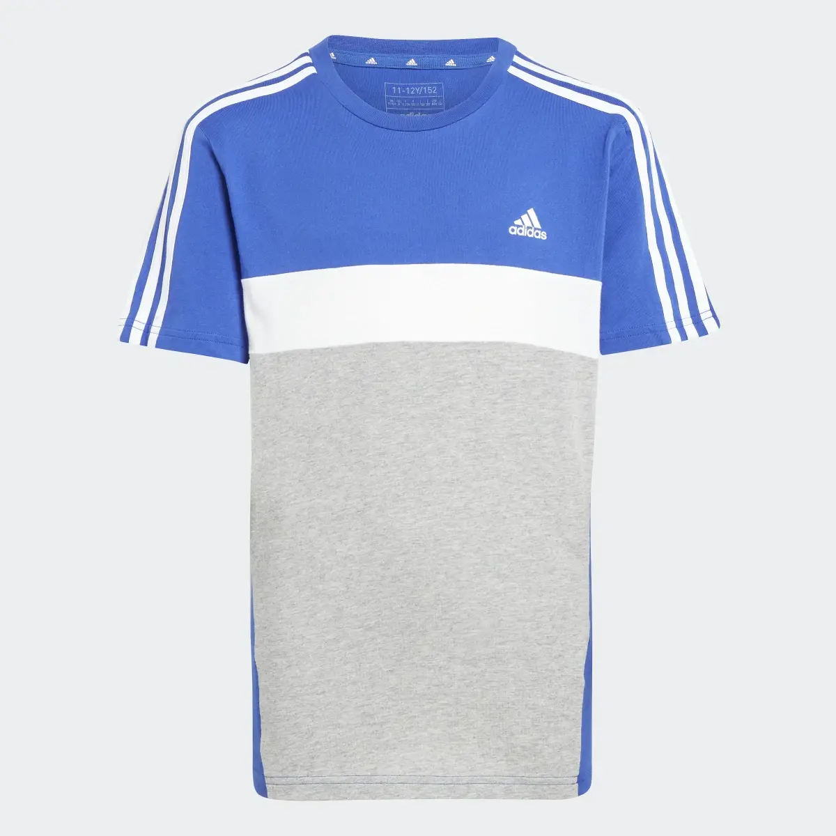 Adidas T-shirt de Algodão 3-Stripes Tiberio — Criança. 3