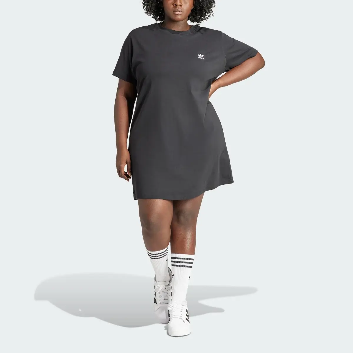 Adidas Trefoil Dress (Plus Size). 1