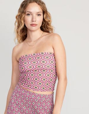 Old Navy Cropped Tube Top for Women purple