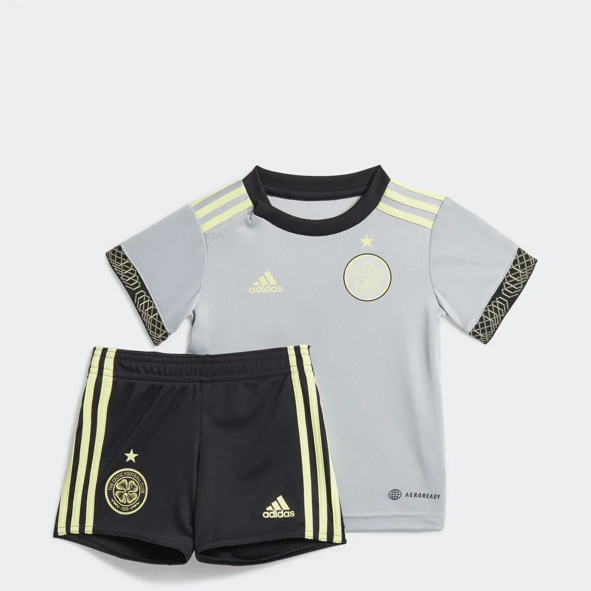 Adidas Miniconjunto Baby tercera equipación Celtic FC 22/23. 1