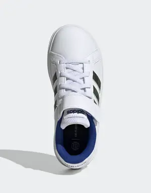 Adidas Grand Court Lifestyle Court Elastic Lace and Top Strap Shoes. 3 Adidas Grand Court Lifestyle Court Elastic Lace and Top Strap Shoes. 3