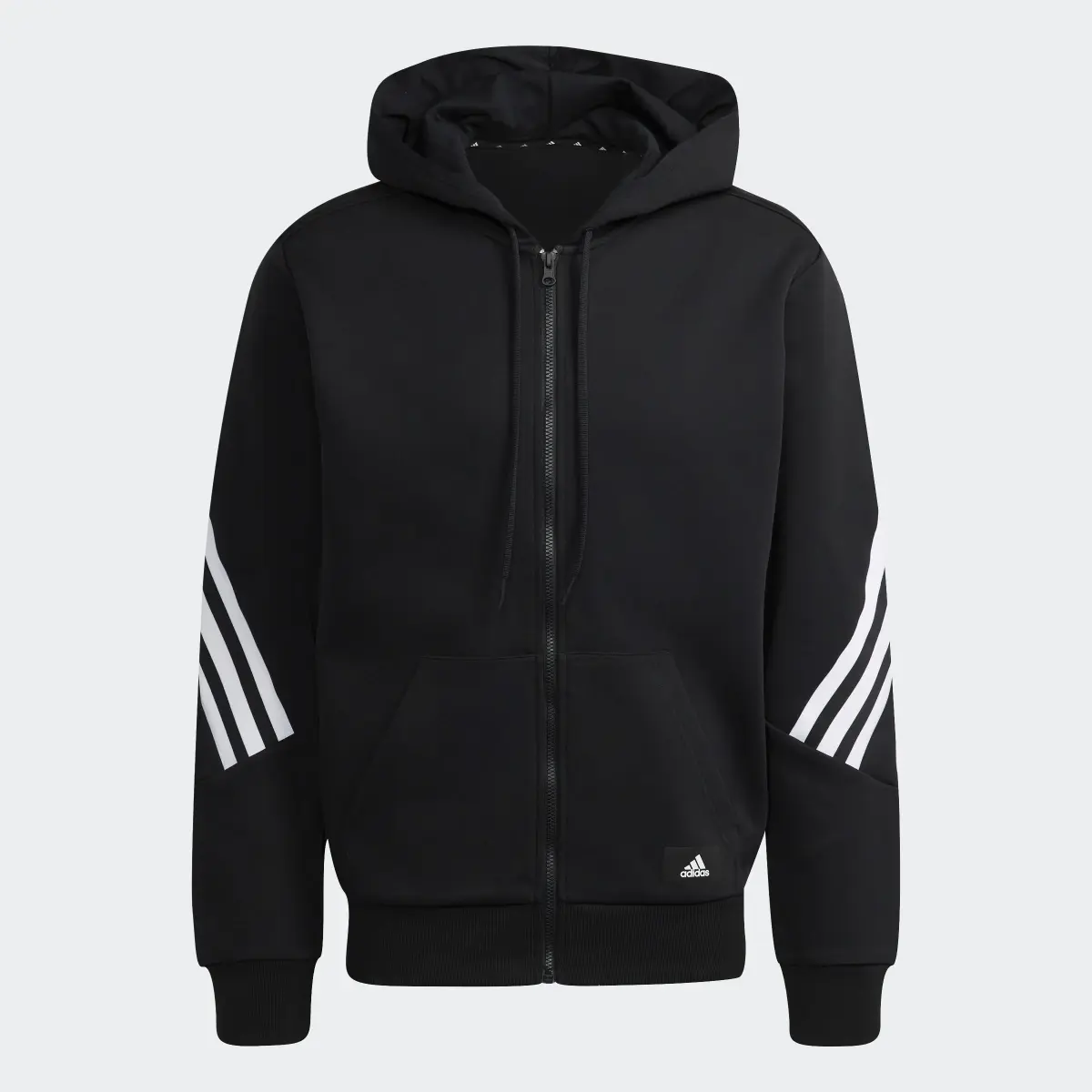 Adidas Sportswear Future Icons 3-Stripes Full-Zip Hoodie. 1