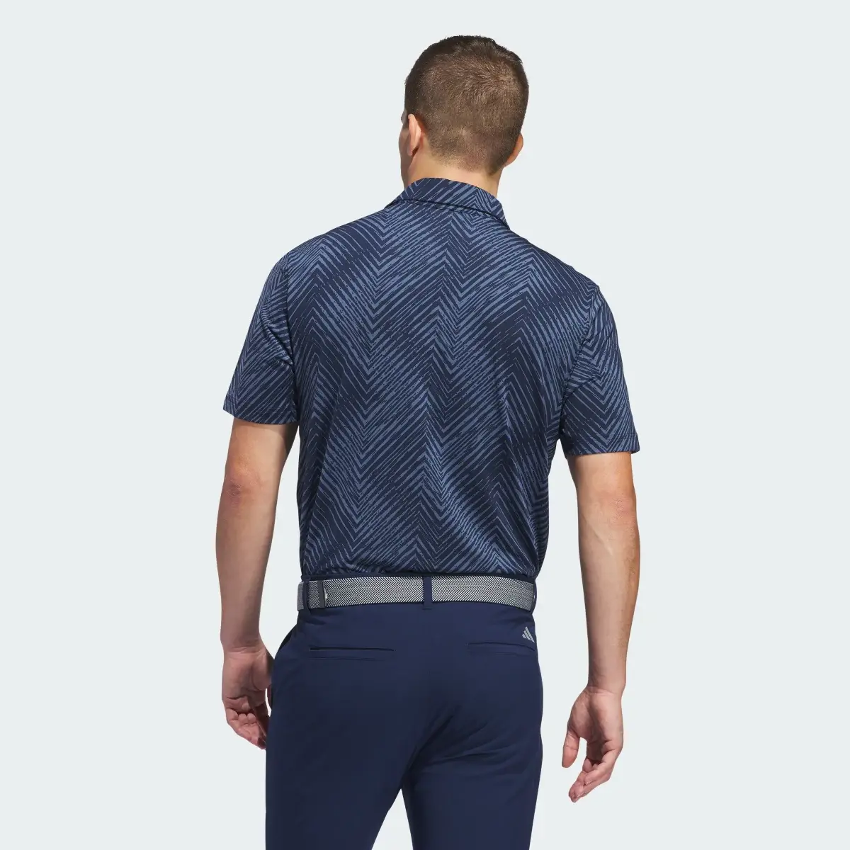 Adidas Ultimate365 Allover Print Polo Shirt. 3