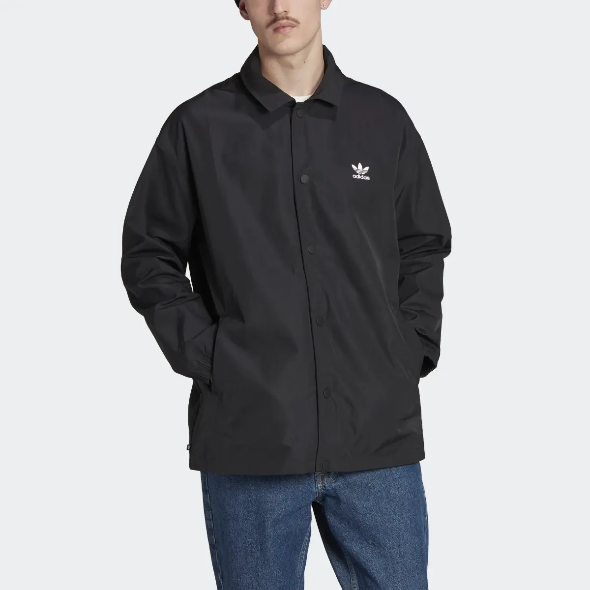 Adidas Adicolor Classics Trefoil Coach Jacket. 1