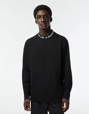 Men’s Lacoste Double Sided Logo Collar Sweatshirt