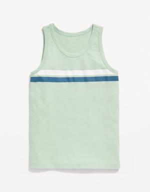 Old Navy Softest Double-Striped Tank Top for Boys green