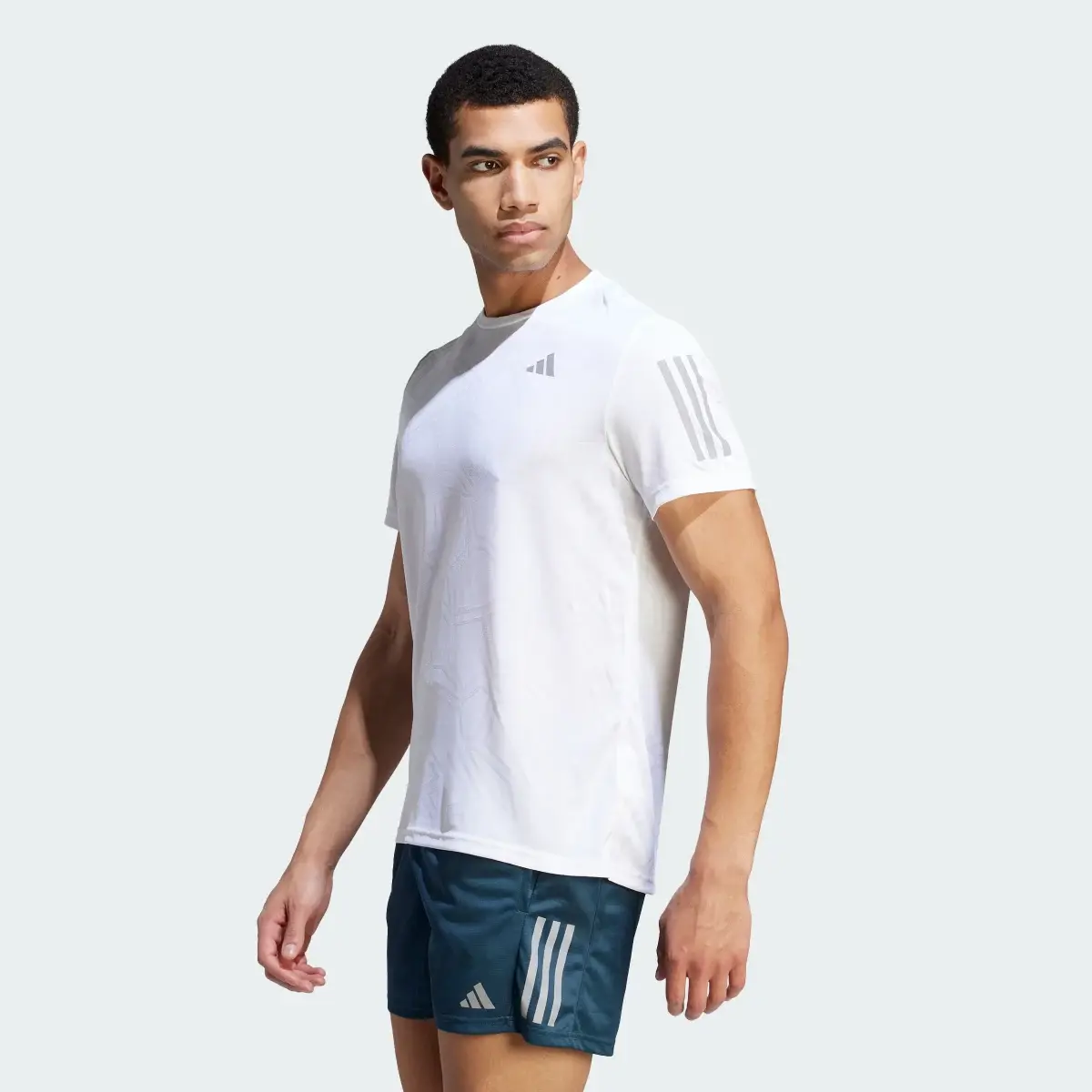 Adidas Camiseta Own the Run Carbon Measured. 2