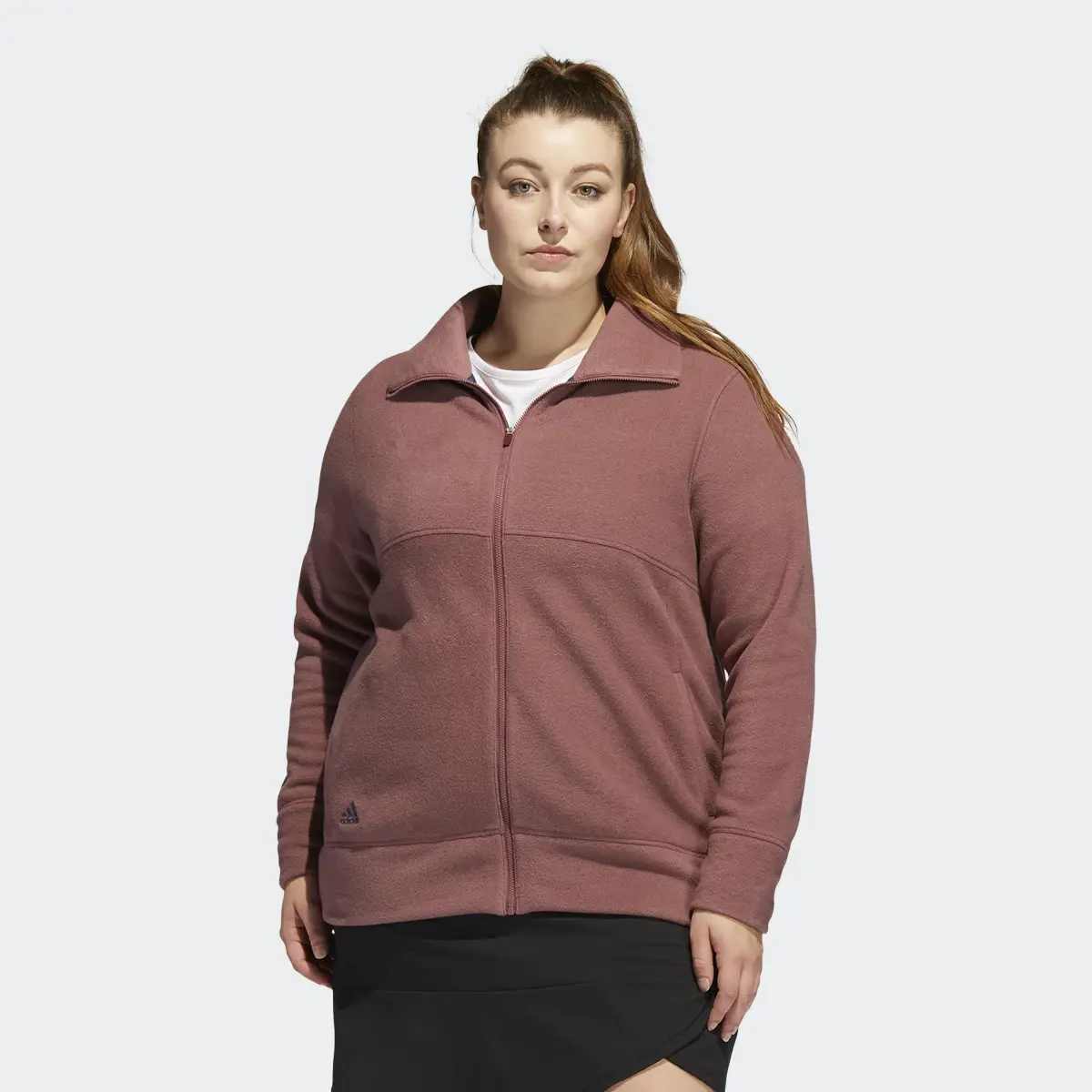 Adidas Polar Fleece Jacket (Plus Size). 2