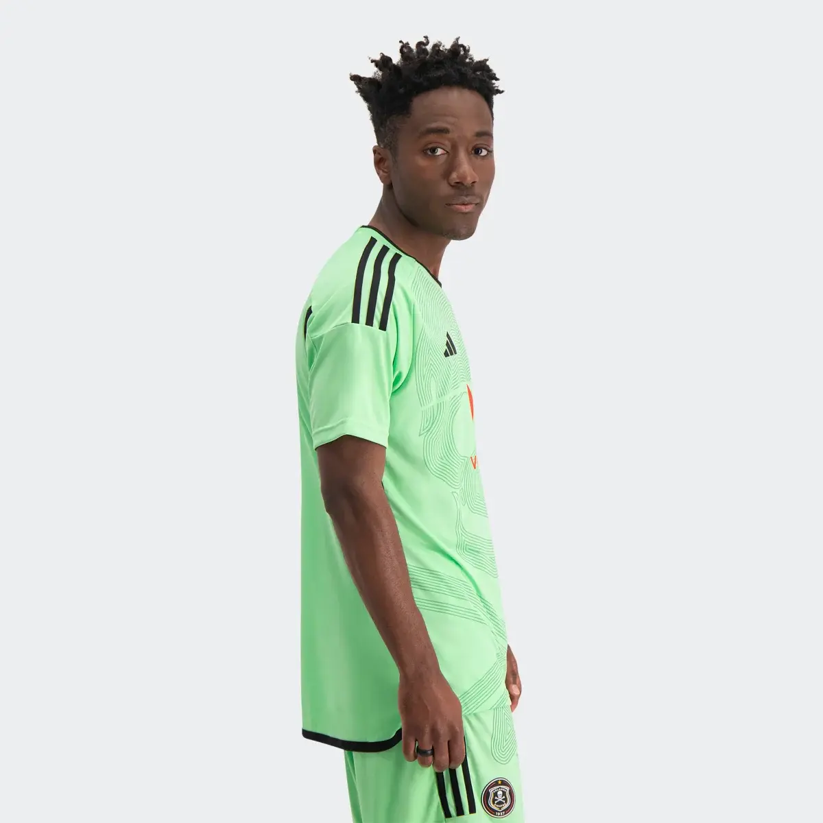 Adidas Camiseta segunda equipación Orlando Pirates FC 23/24. 2