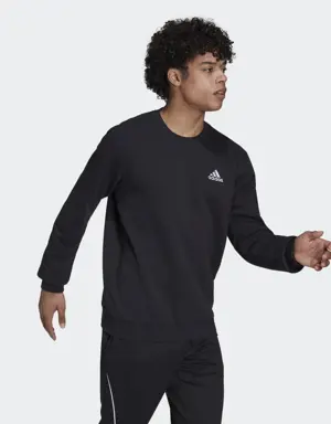 Adidas Essentials Fleece Sweatshirt. 3 Adidas Essentials Fleece Sweatshirt. 3