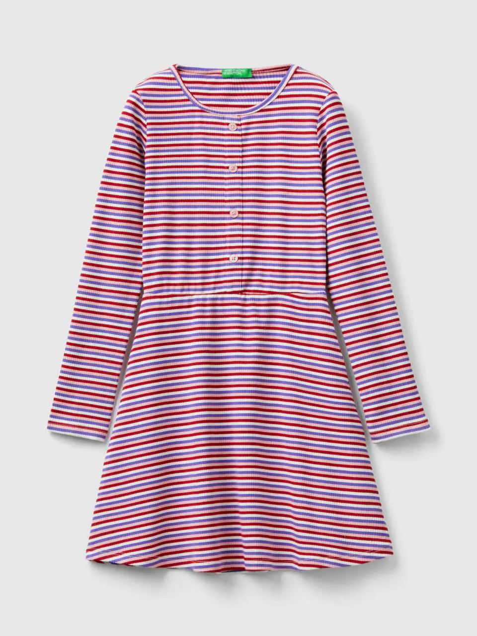 Benetton striped shirt dress. 1