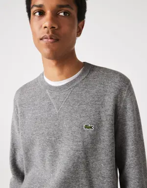 Men's Lacoste Classic Fit Contrast Sweater