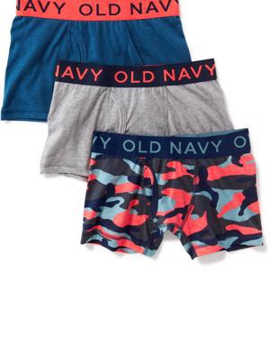 Old Navy Boxer-Briefs 3-Pack For Boys multi