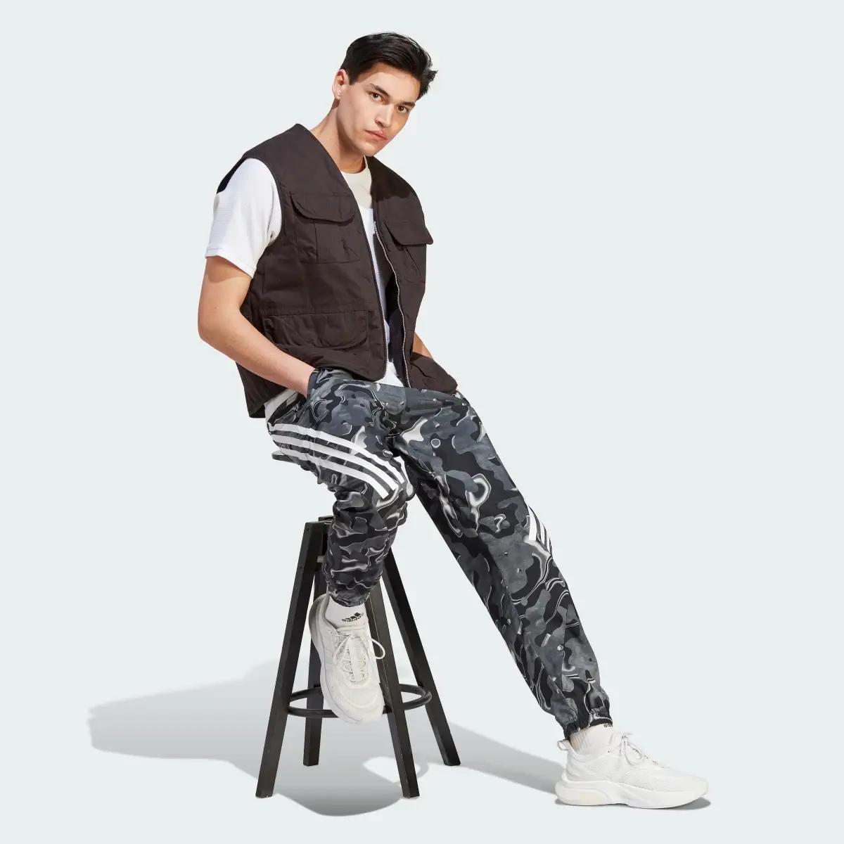 Adidas Future Icons Allover Print Pants. 3