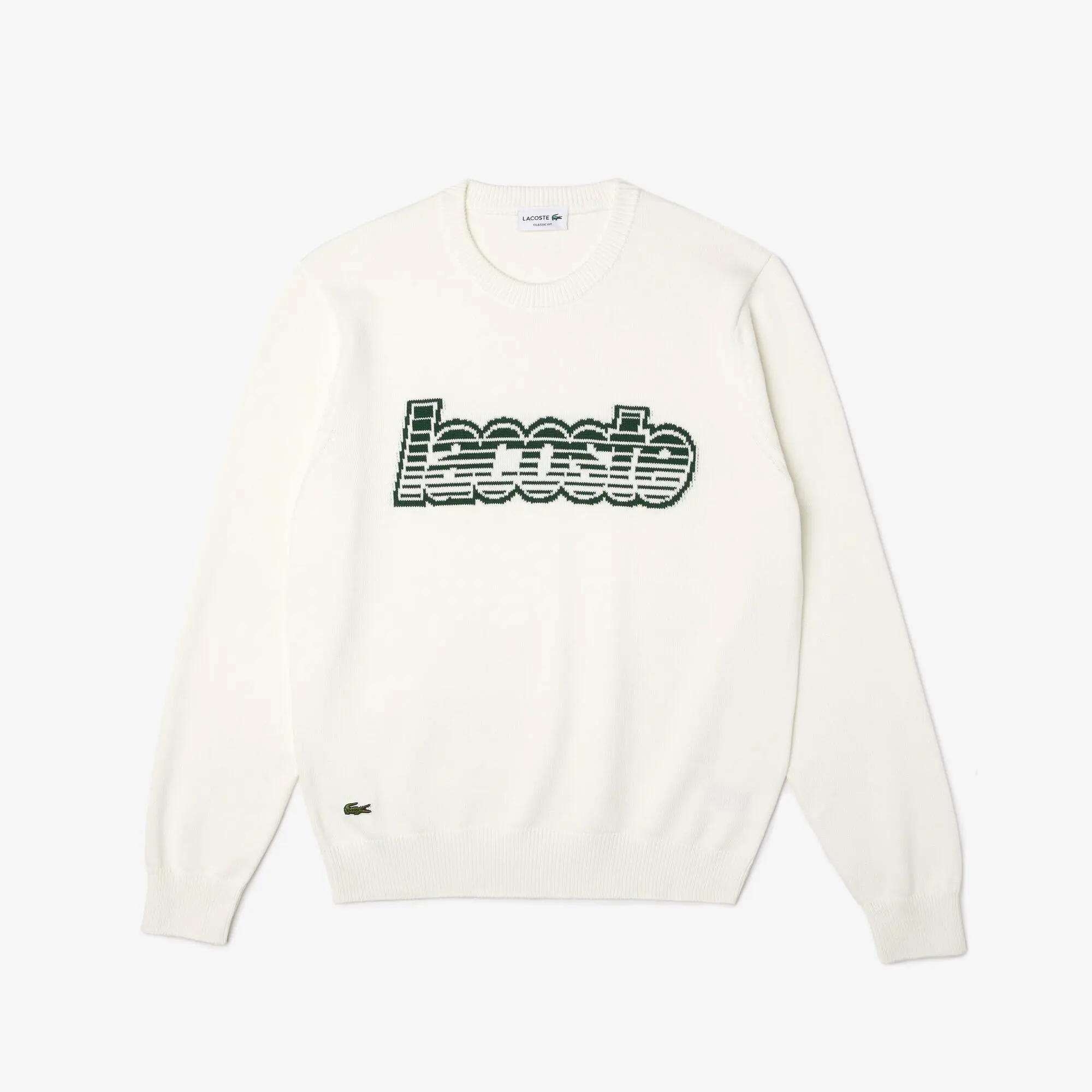 Lacoste Men’s Lacoste Round Neck Jersey Sweater. 2