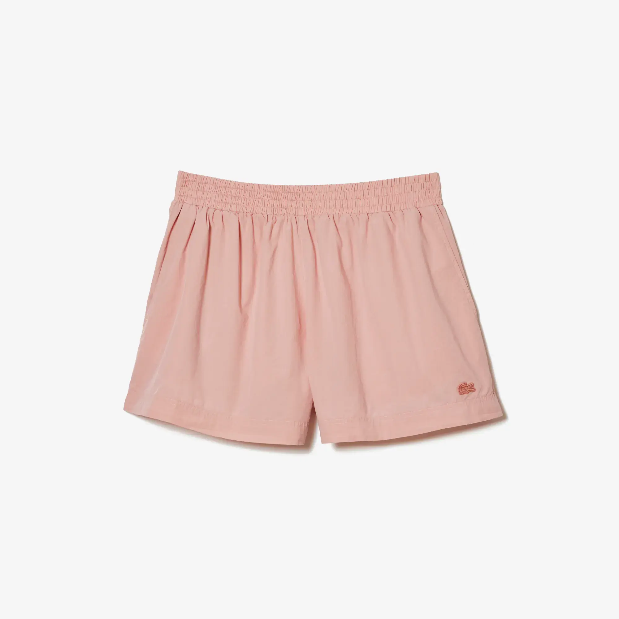 Lacoste Women’s Cotton Poplin Shorts. 1
