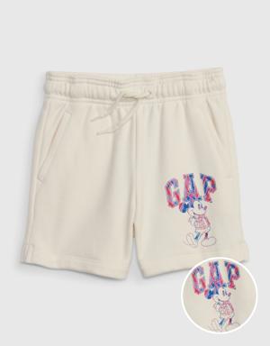 babyGap &#124 Disney French Terry Pull-On Shorts white