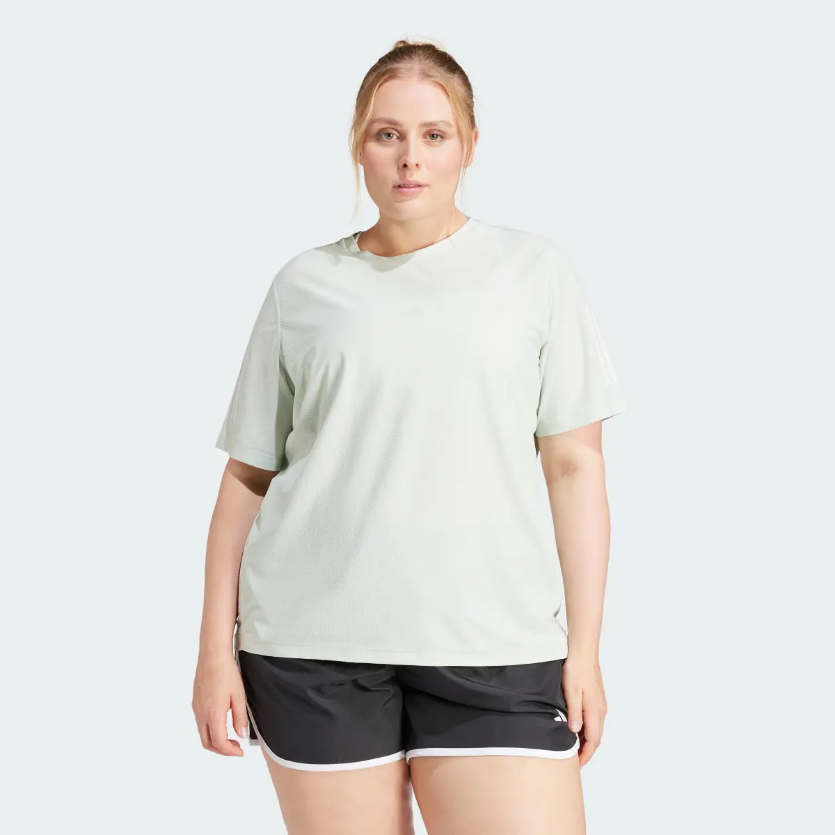 Adidas Own The Run Tee (Plus Size). 2